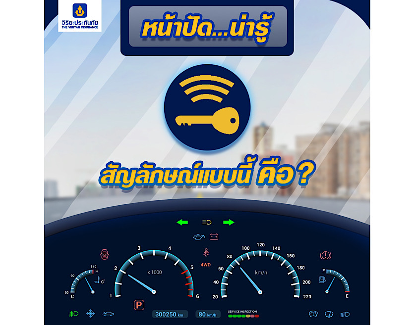 รู้หรือไม่...ถ้าสัญลักษณ์แบบนี้ขึ้นบนหน้าป้ดรถของคุณมีความหมายว่าอย่างไร?